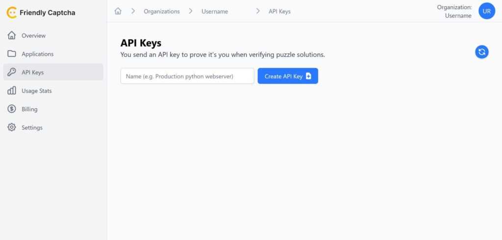 Captcha Api Key Salesforce CAPTCHA - Friendly Captcha